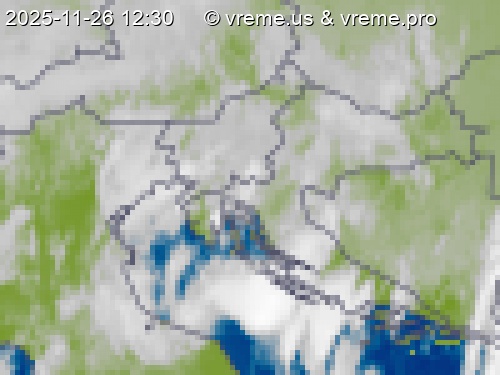 Oblačnost Slovenija