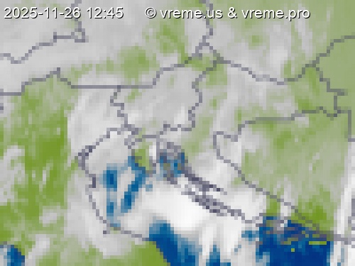 Oblačnost Slovenija