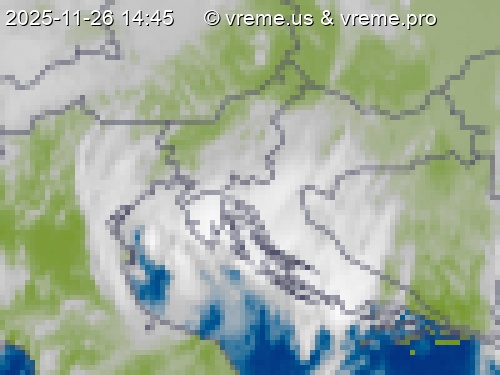 Oblačnost Slovenija