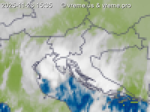 Oblačnost Slovenija