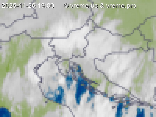 Oblačnost Slovenija