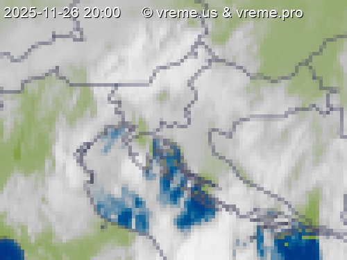 Oblačnost Slovenija