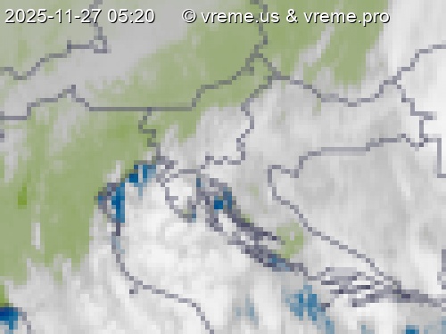 Oblačnost Slovenija