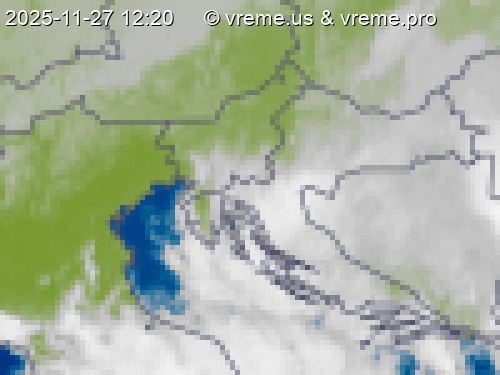 Oblačnost Slovenija