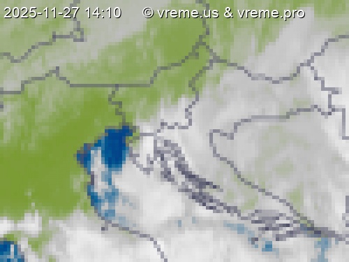 Oblačnost Slovenija
