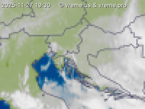 Oblačnost Slovenija