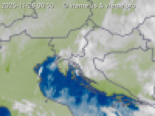 Oblačnost Slovenija