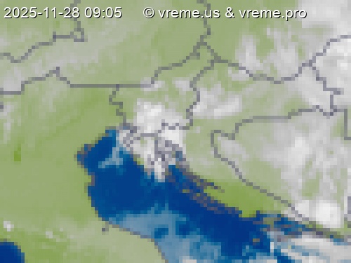 Oblačnost Slovenija