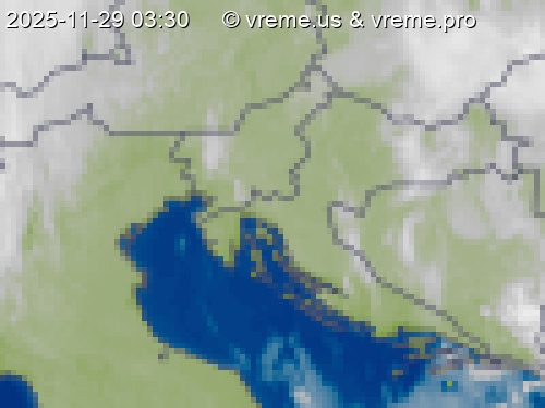 Oblačnost Slovenija