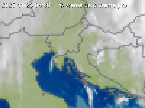 Oblačnost Slovenija