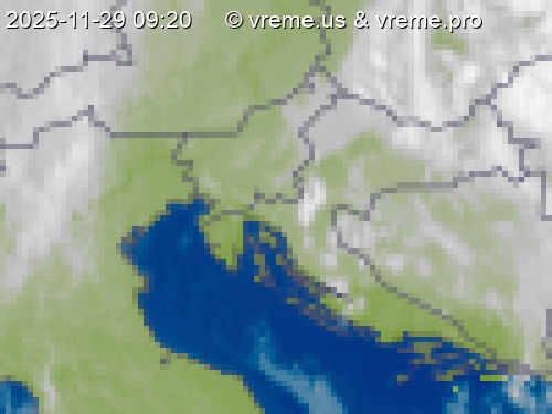 Oblačnost Slovenija