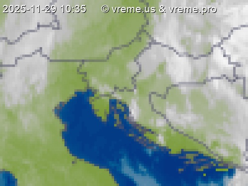 Oblačnost Slovenija