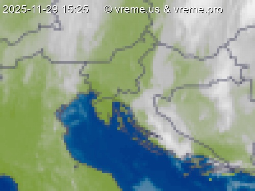 Oblačnost Slovenija