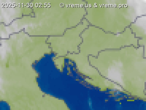 Oblačnost Slovenija