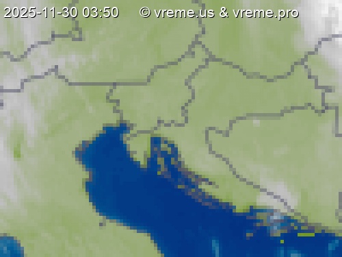 Oblačnost Slovenija