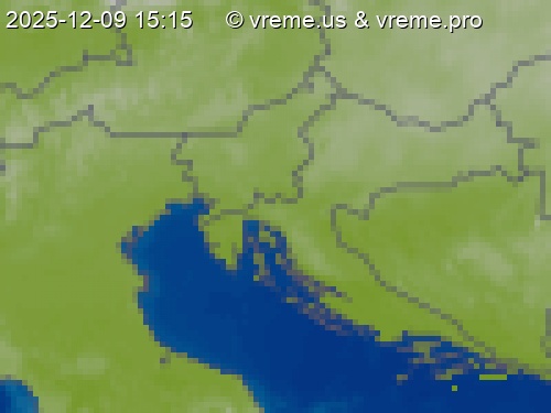 Oblačnost Slovenija