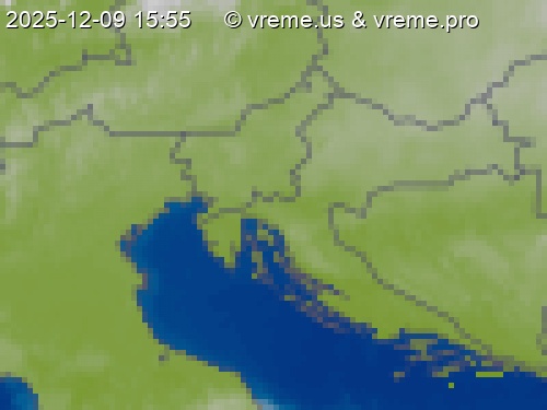 Oblačnost Slovenija