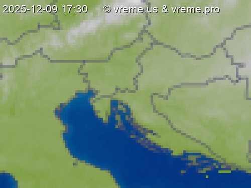 Oblačnost Slovenija