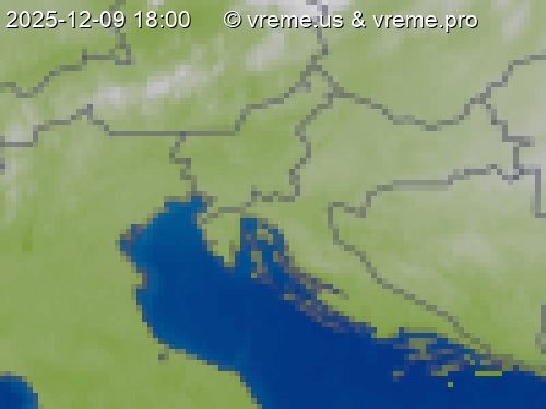 Oblačnost Slovenija