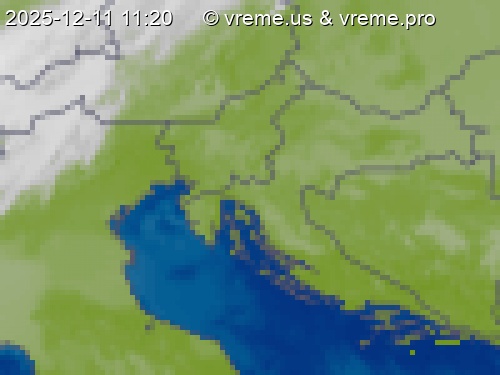 Oblačnost Slovenija