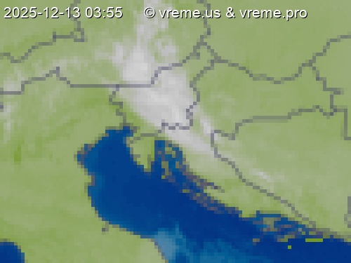 Oblačnost Slovenija