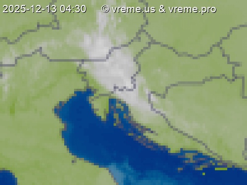 Oblačnost Slovenija