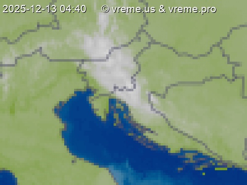 Oblačnost Slovenija