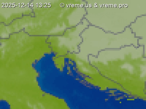 Oblačnost Slovenija