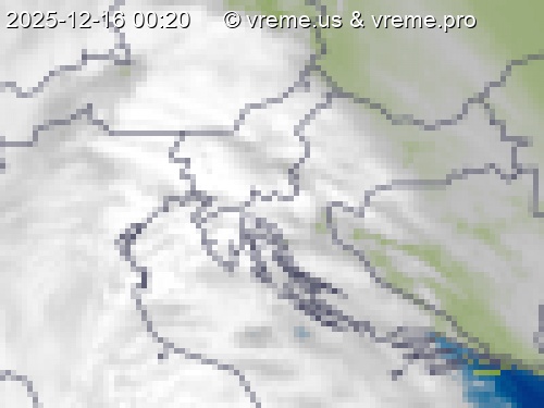 Oblačnost Slovenija