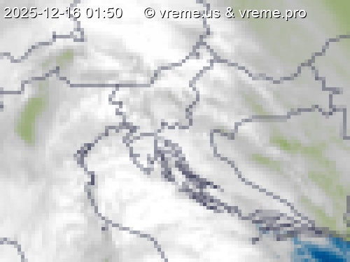 Oblačnost Slovenija
