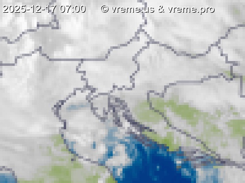 Oblačnost Slovenija