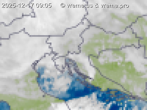 Oblačnost Slovenija
