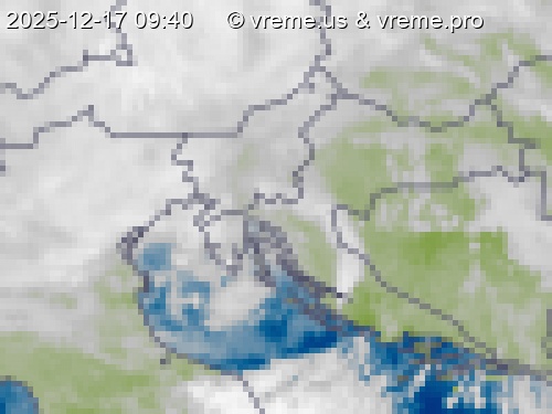 Oblačnost Slovenija