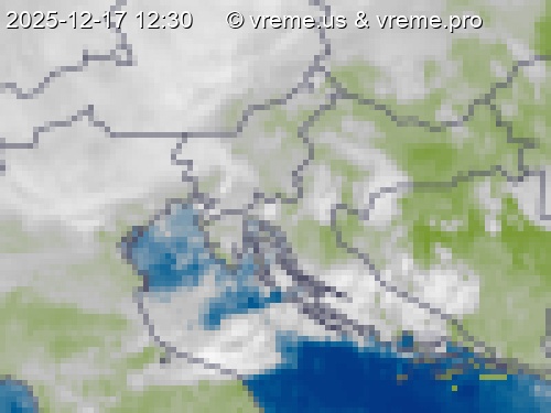 Oblačnost Slovenija