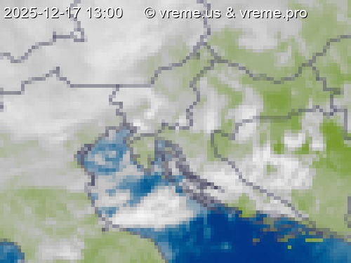 Oblačnost Slovenija
