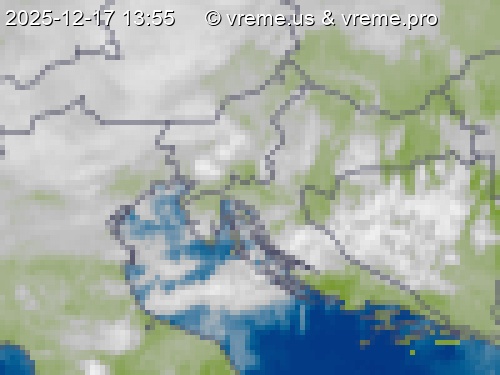 Oblačnost Slovenija