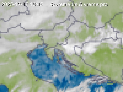 Oblačnost Slovenija