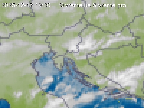 Oblačnost Slovenija