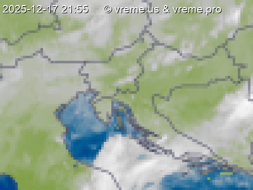 Oblačnost Slovenija