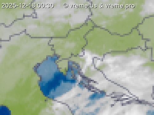 Oblačnost Slovenija