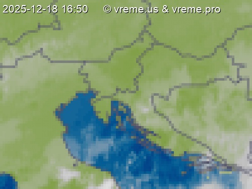 Oblačnost Slovenija