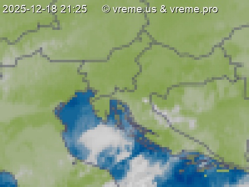 Oblačnost Slovenija