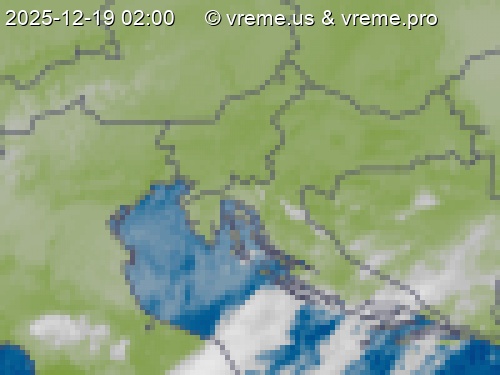 Oblačnost Slovenija