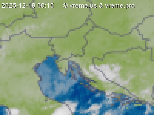 Oblačnost Slovenija