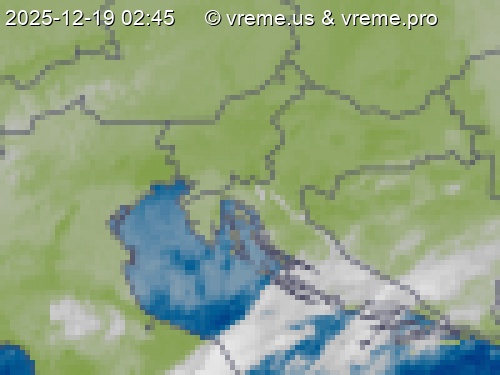 Oblačnost Slovenija