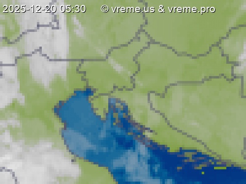 Oblačnost Slovenija