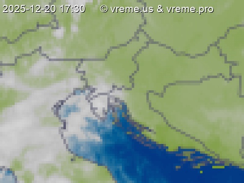 Oblačnost Slovenija