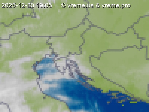 Oblačnost Slovenija