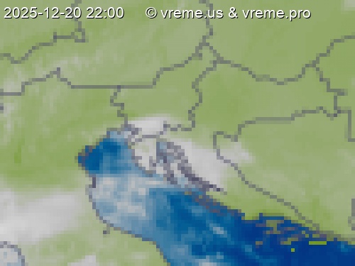 Oblačnost Slovenija