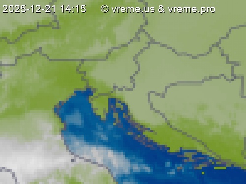 Oblačnost Slovenija